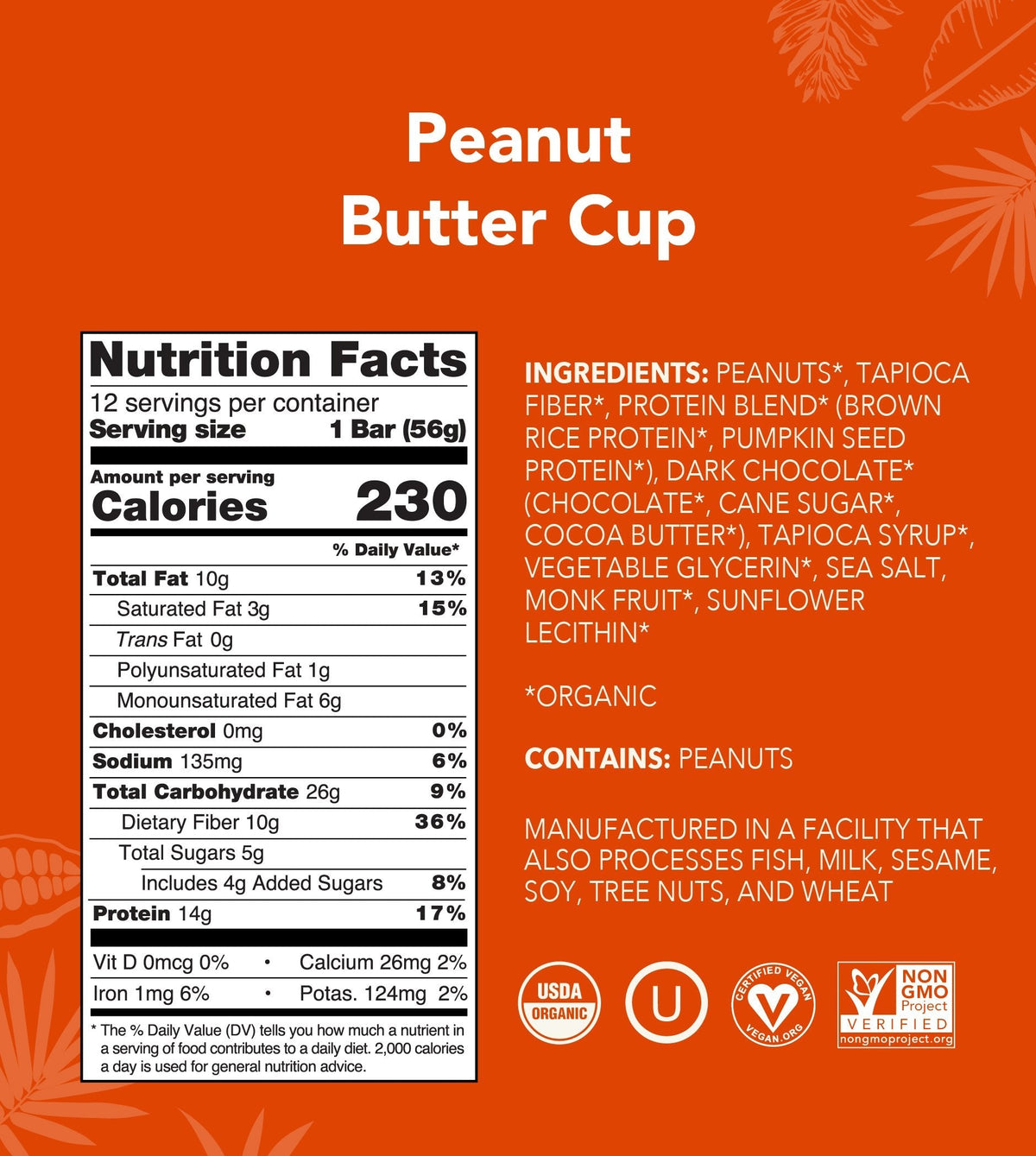 Peanut Butter Cup - Protein Bars - A Better Snack for Every Day K6