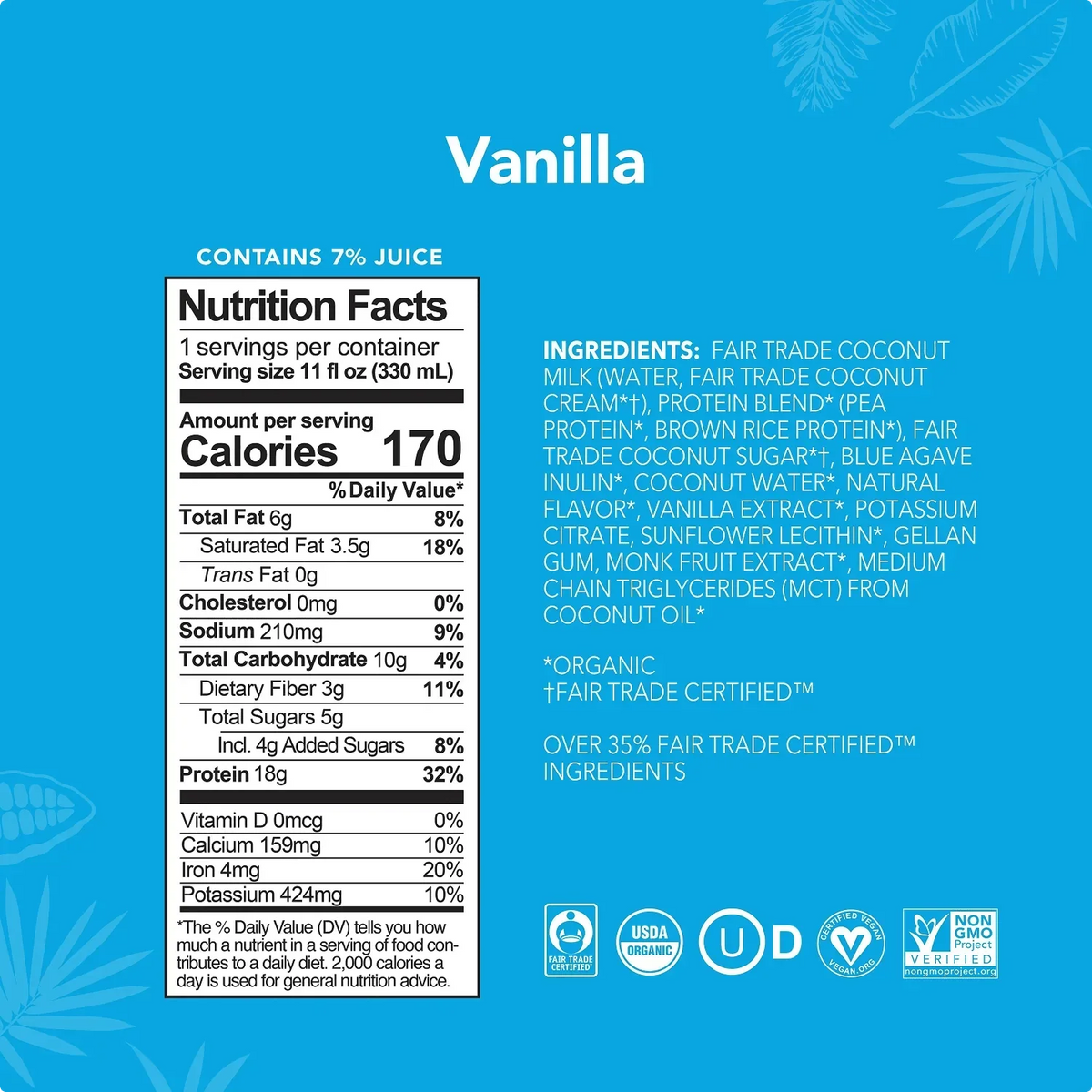 Vanilla - Protein Drinks - Protein-Packed and Ready to Go R6